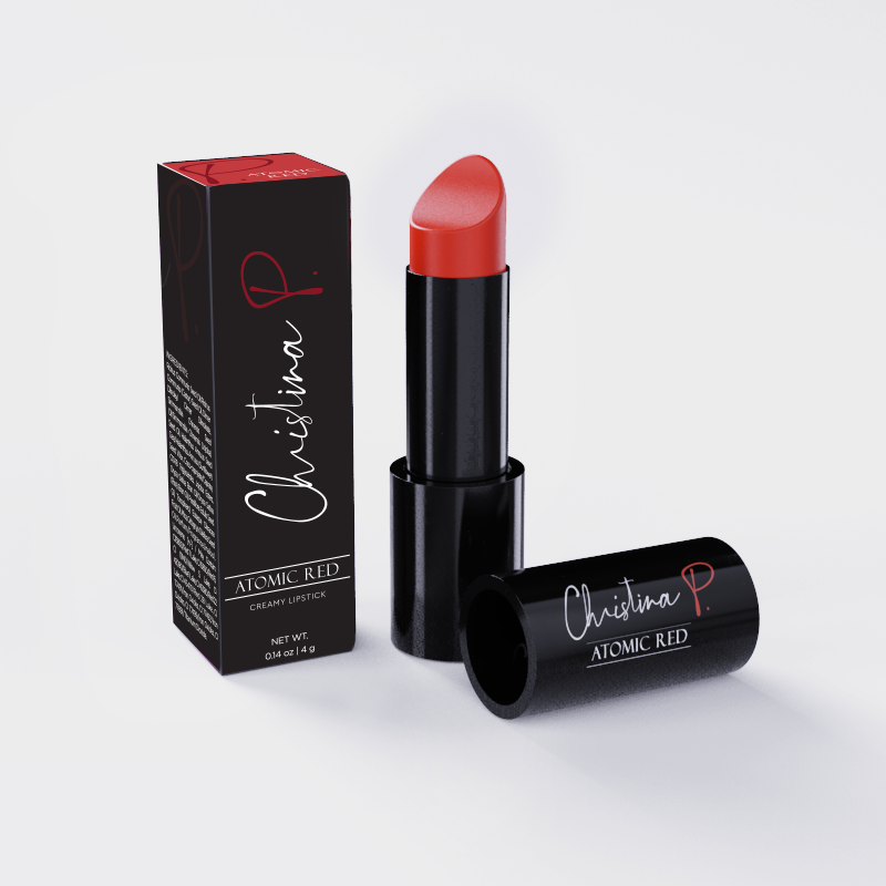 Atomic Red Lipstick